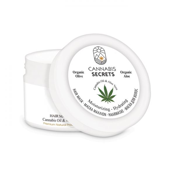 CANNABIS SECRETS ΜΑΣΚΑ ΜΑΛΛΙΩΝ ΚΑΝΝΑΒΗΣ ALOE VERA