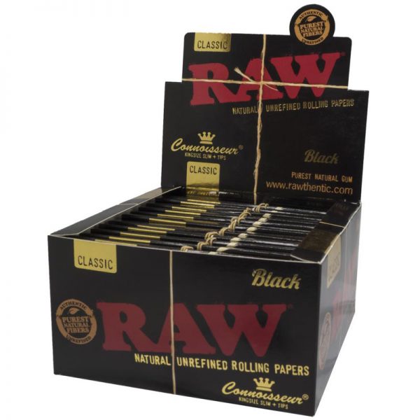 RAW ΧΑΡΤΑΚΙΑ ΜΑΥΡΑ