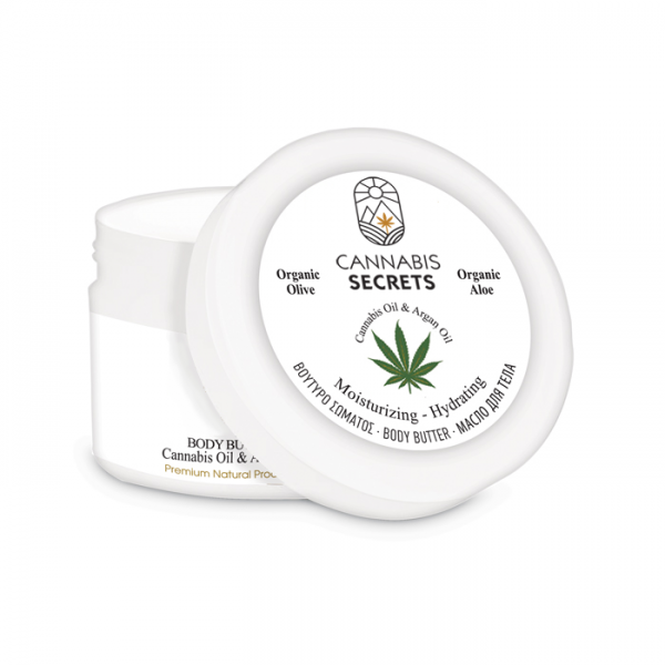 CANNABIS SECRETS ΒΟΥΤΥΡΟ ΣΩΜΑΤΟΣ ΚΑΝΝΑΒΗΣ ΑΡΓΑΝΕΛΑΙΟ