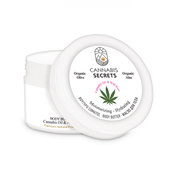 CANNABIS SECRETS ΒΟΥΤΥΡΟ ΣΩΜΑΤΟΣ ΚΑΝΝΑΒΗΣ ΑΓΡΙΟ ΤΡΙΑΝΤΑΦΥΛΛΟ