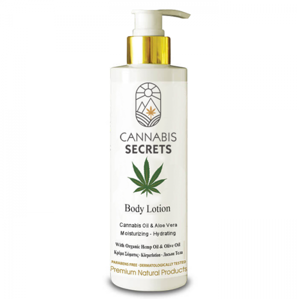 CANNABIS SECRETS ΚΡΕΜΑ ΣΩΜΑΤΟΣ ΚΑΝΝΑΒΗΣ ALOE VERA