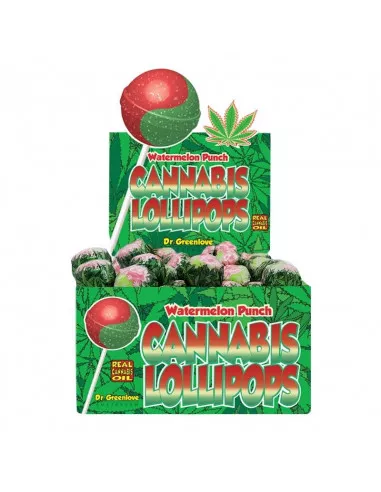 Dr.Greenlove Lollipops Watermelon Punch
