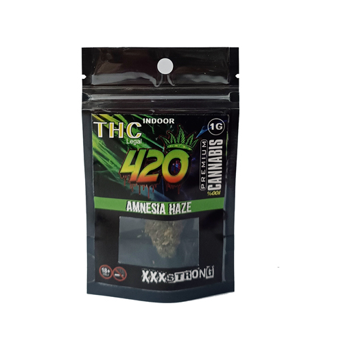 420 – AMNESIA HAZE 100% XSTRONG CBD 1g