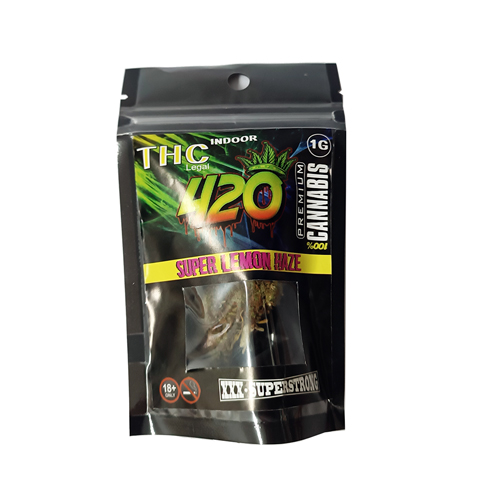 420 – SUPER LEMON HAZE CANNABIS 100% 1g