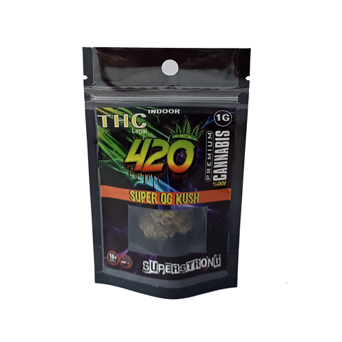 420 – SUPER OG KUSH 100% SUPER STRONG CBD  1g