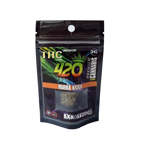 420 BUBBA KUSH 100% XSTRONG CBD 2g